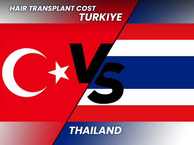 hair transplant cost comparison between turkiye and thailand