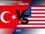 hair transplant cost comparison between usa and turkey